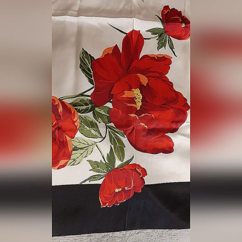 ECHO | Silk, Rose Scarf